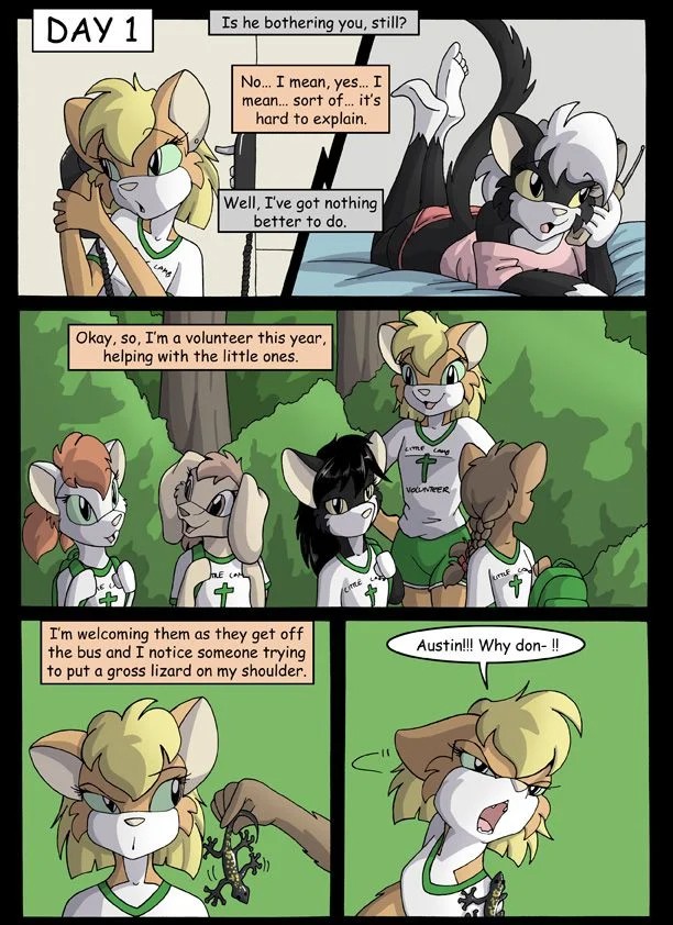 Amy’s Little Lamb: Summer Camp Adventure Porn Comic english 03