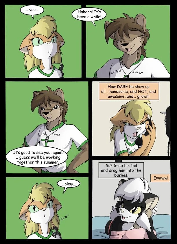 Amy’s Little Lamb: Summer Camp Adventure Porn Comic english 04