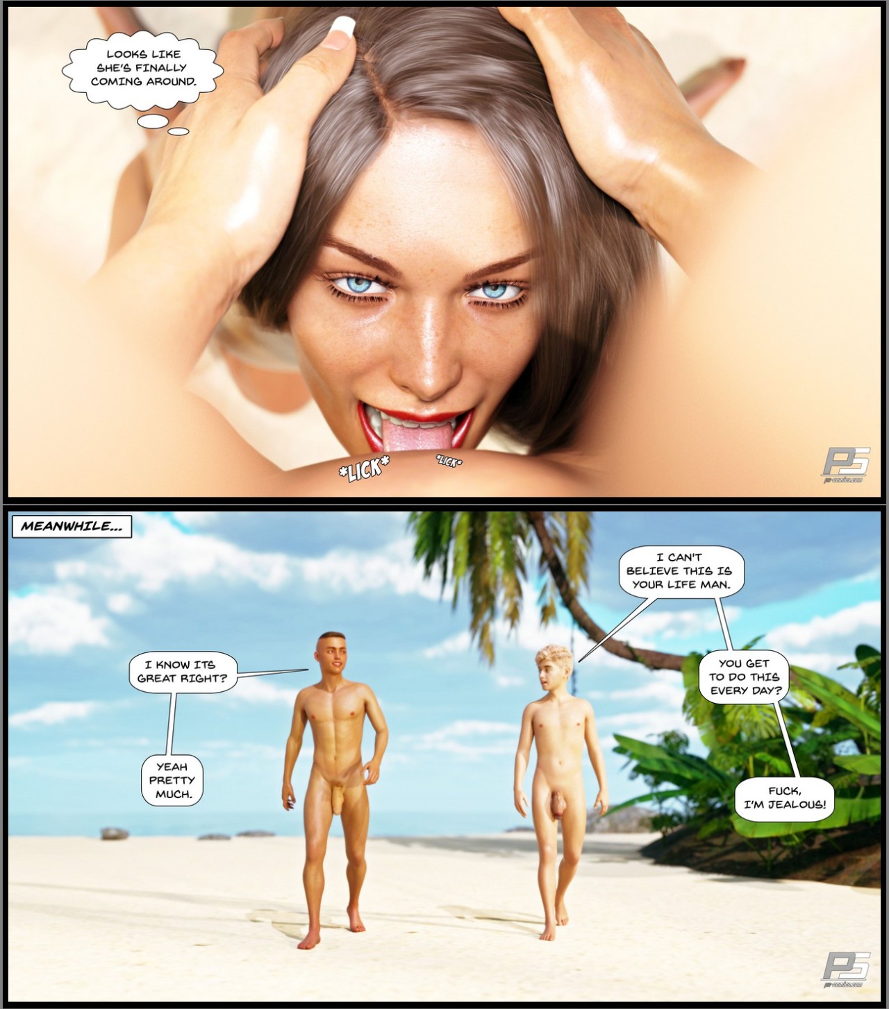 Au Naturel Part 5 Porn Comic english 08