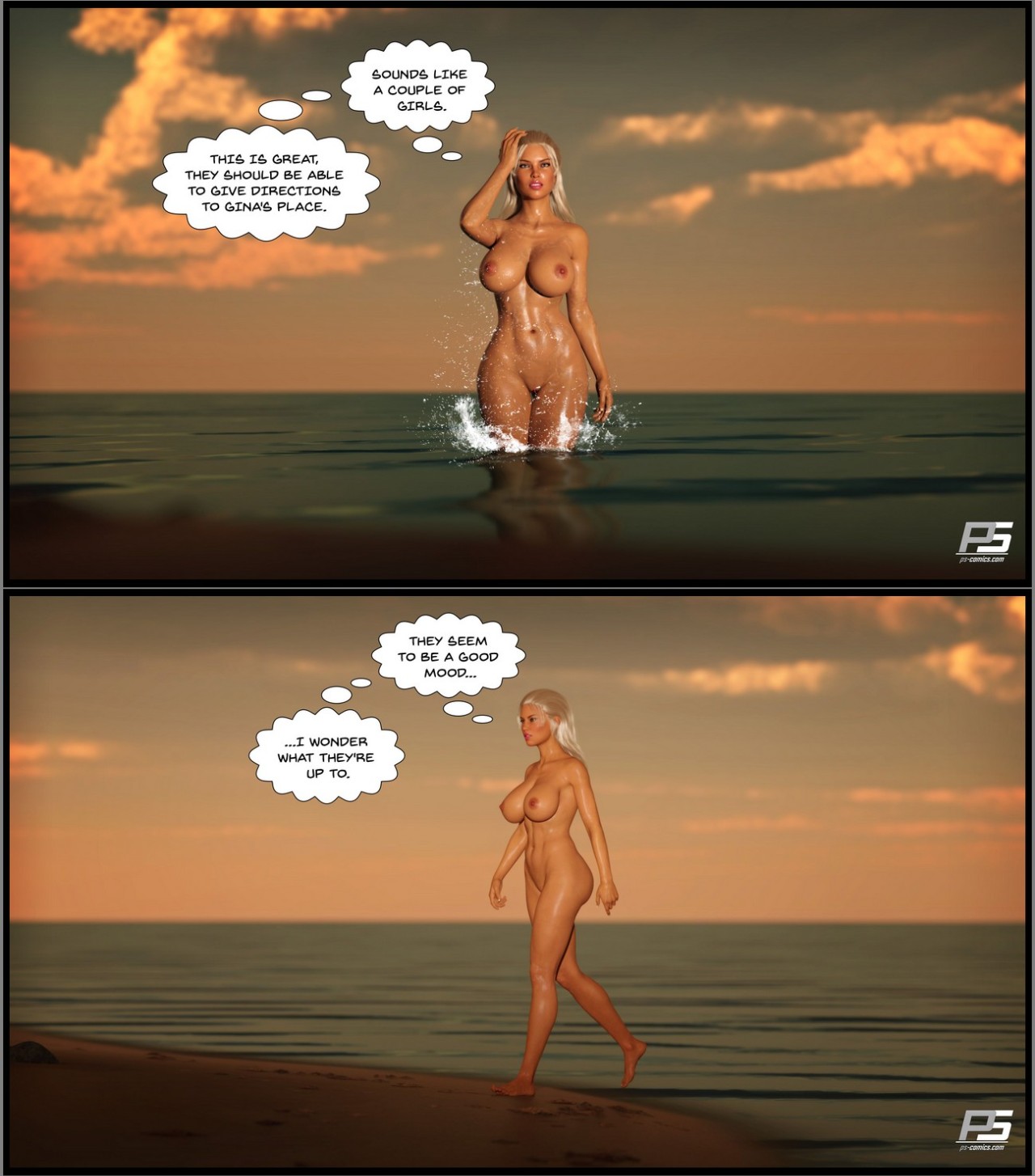 Au Naturel Part 5 Porn Comic english 51