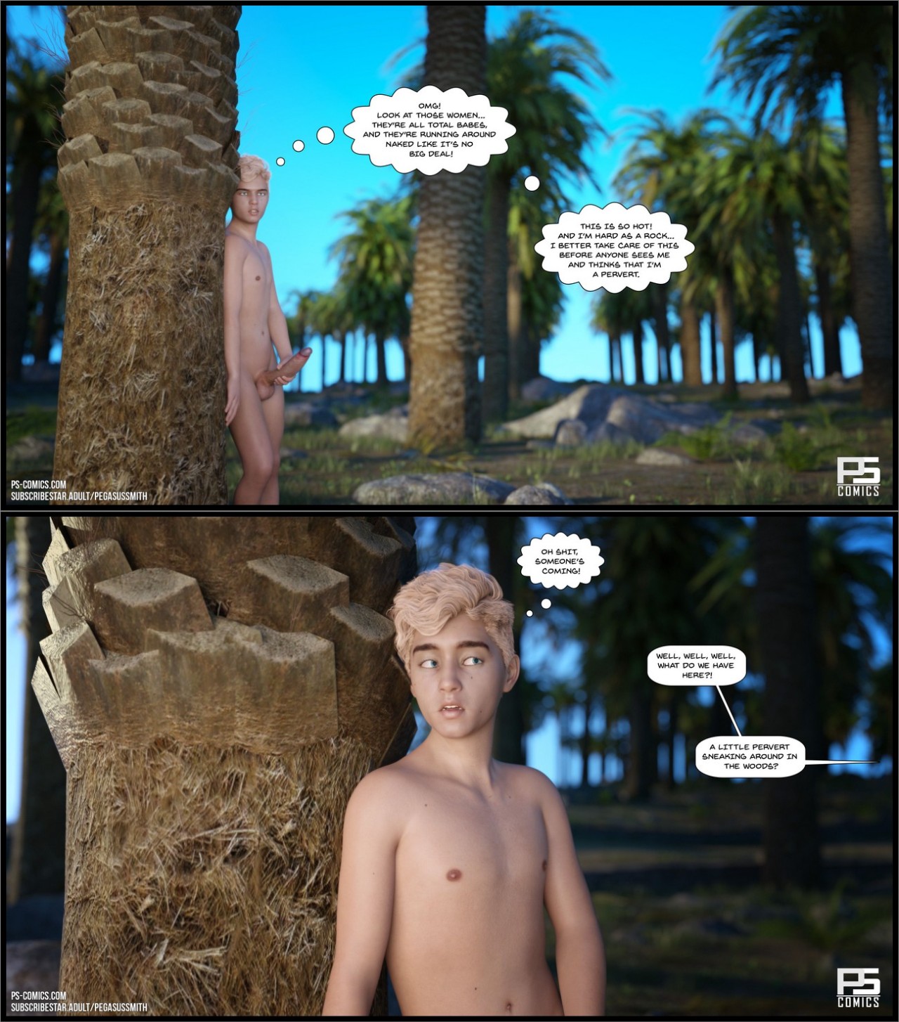 Au Naturel Porn Comic english 22