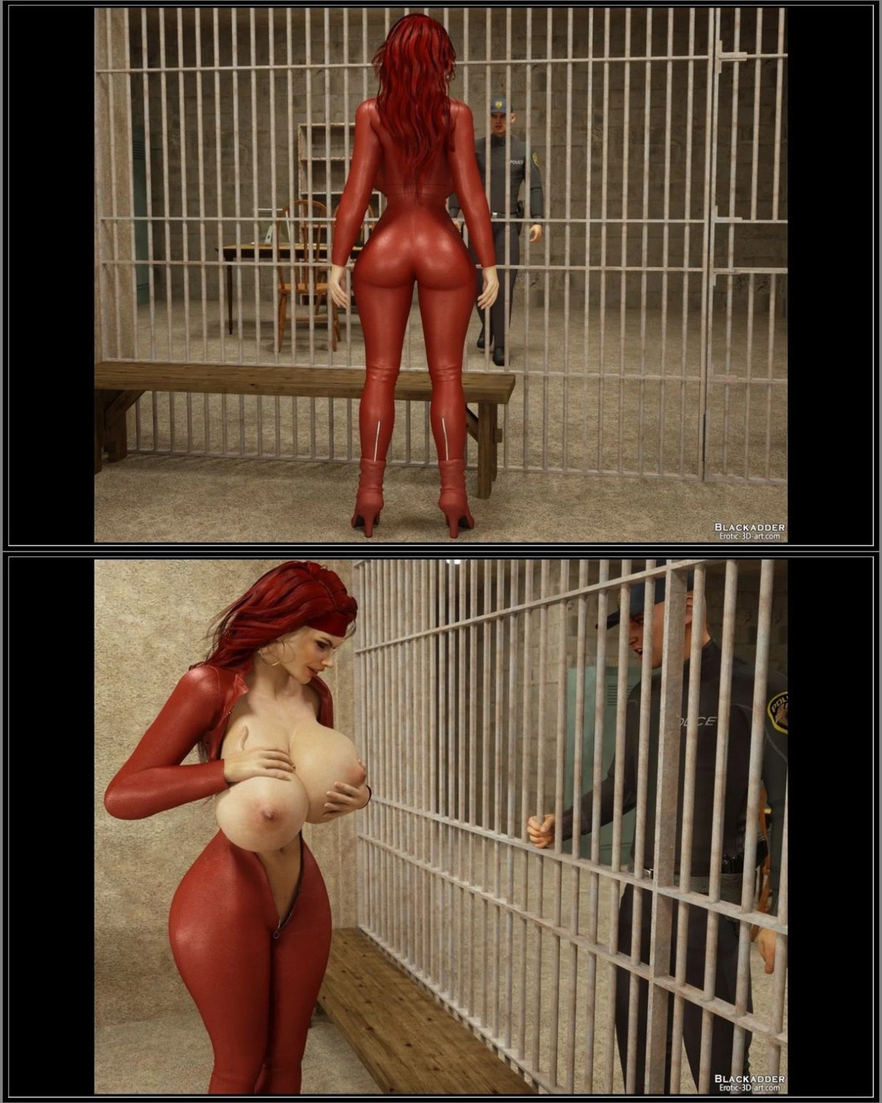 Behind Bars: Miriam Porn Comic english 03