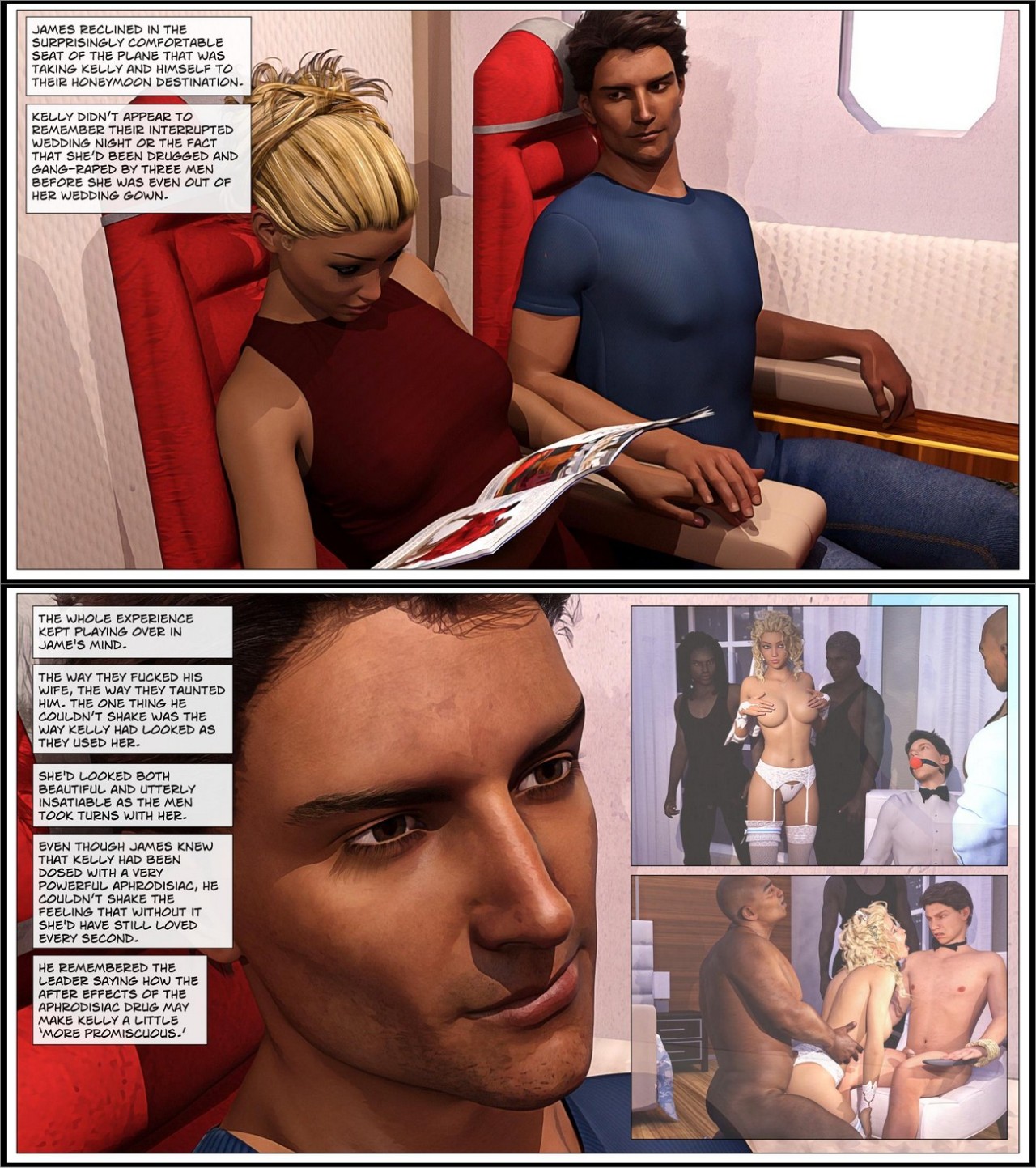 Black Takes White Part 2 Porn Comic english 02