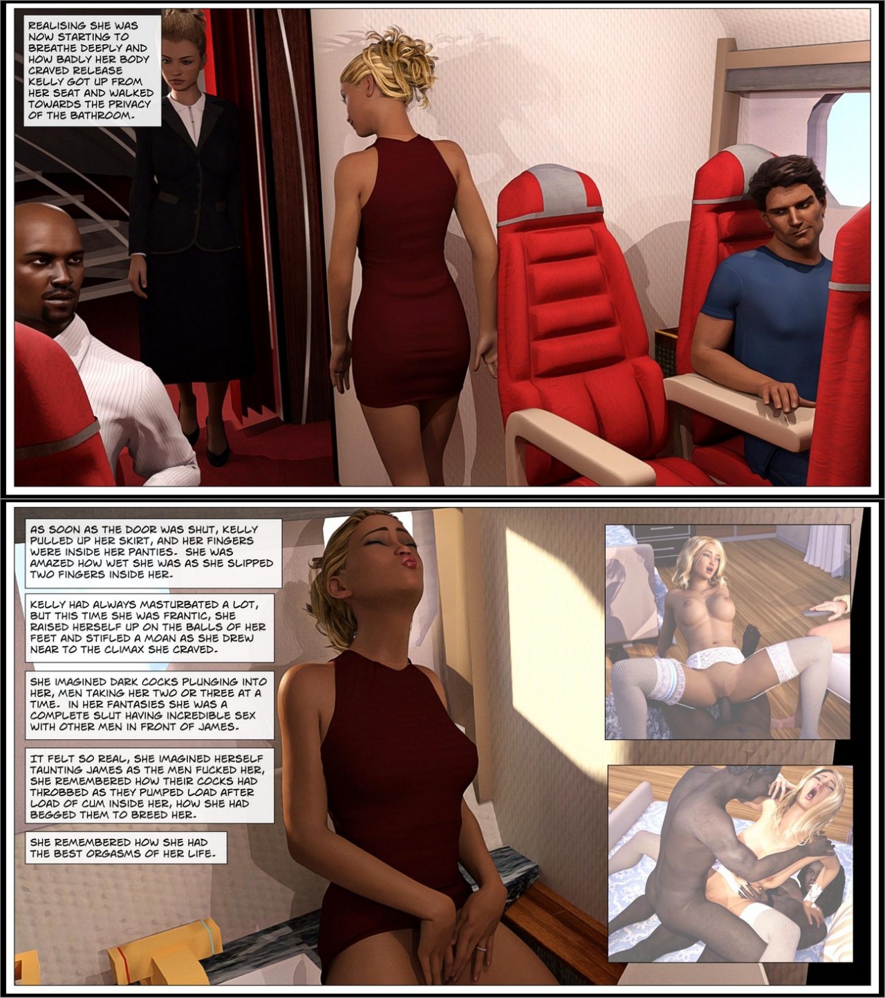 Black Takes White Part 2 Porn Comic english 06