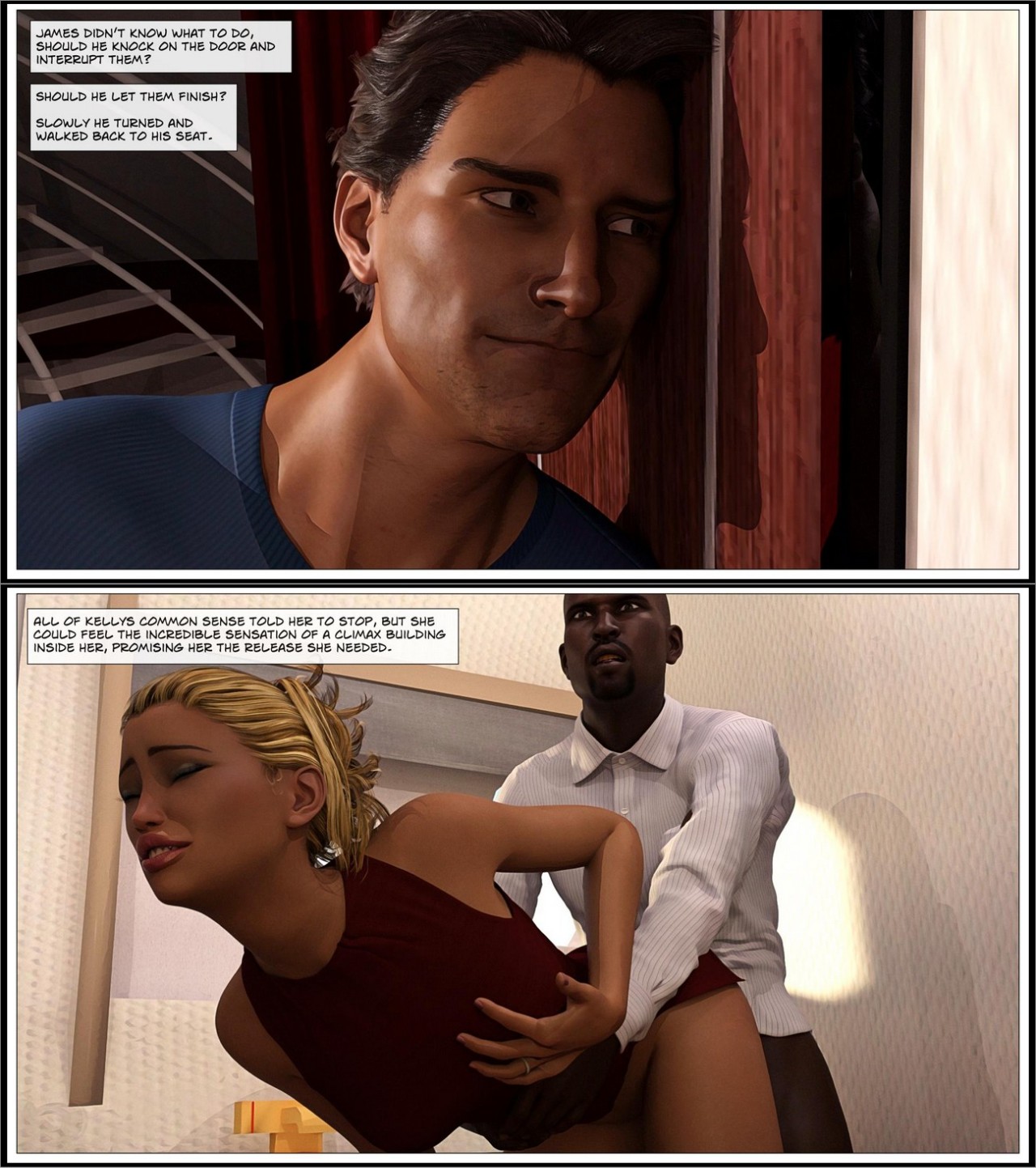 Black Takes White Part 2 Porn Comic english 11