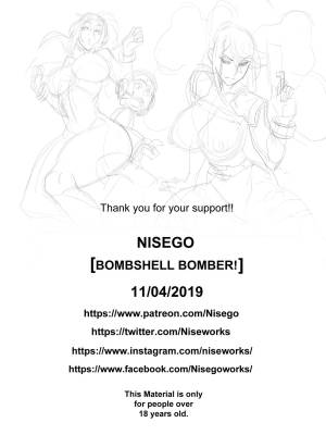 Bombshell Bomber Porn Comic english 27