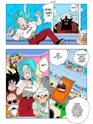 Dagon Ball: Bulma & Mr. Popo Porn Comic english 02