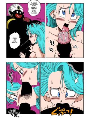 Dagon Ball: Bulma & Mr. Popo Porn Comic english 09