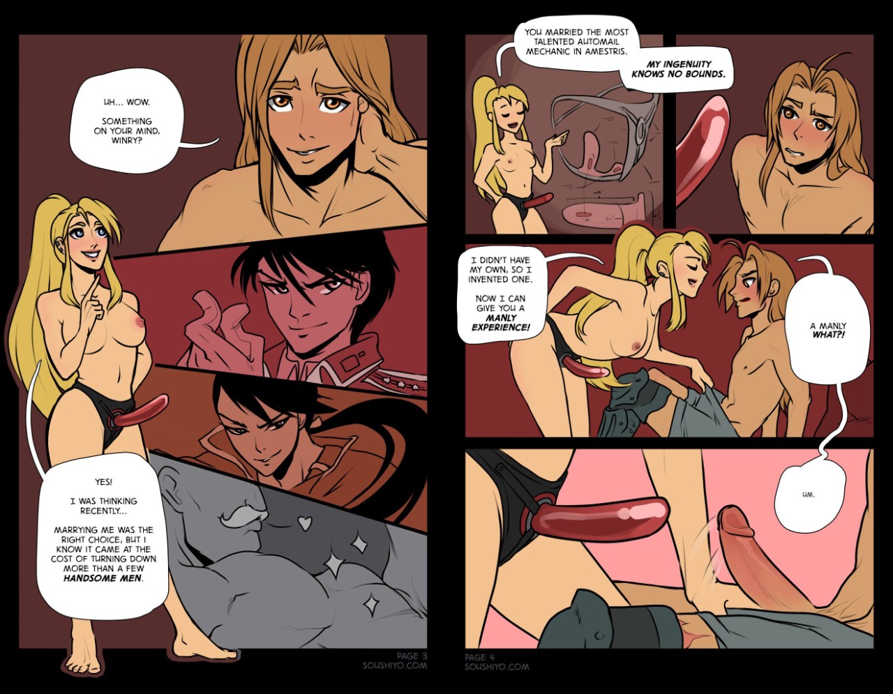 Ed X Winry Porn Comic english 02