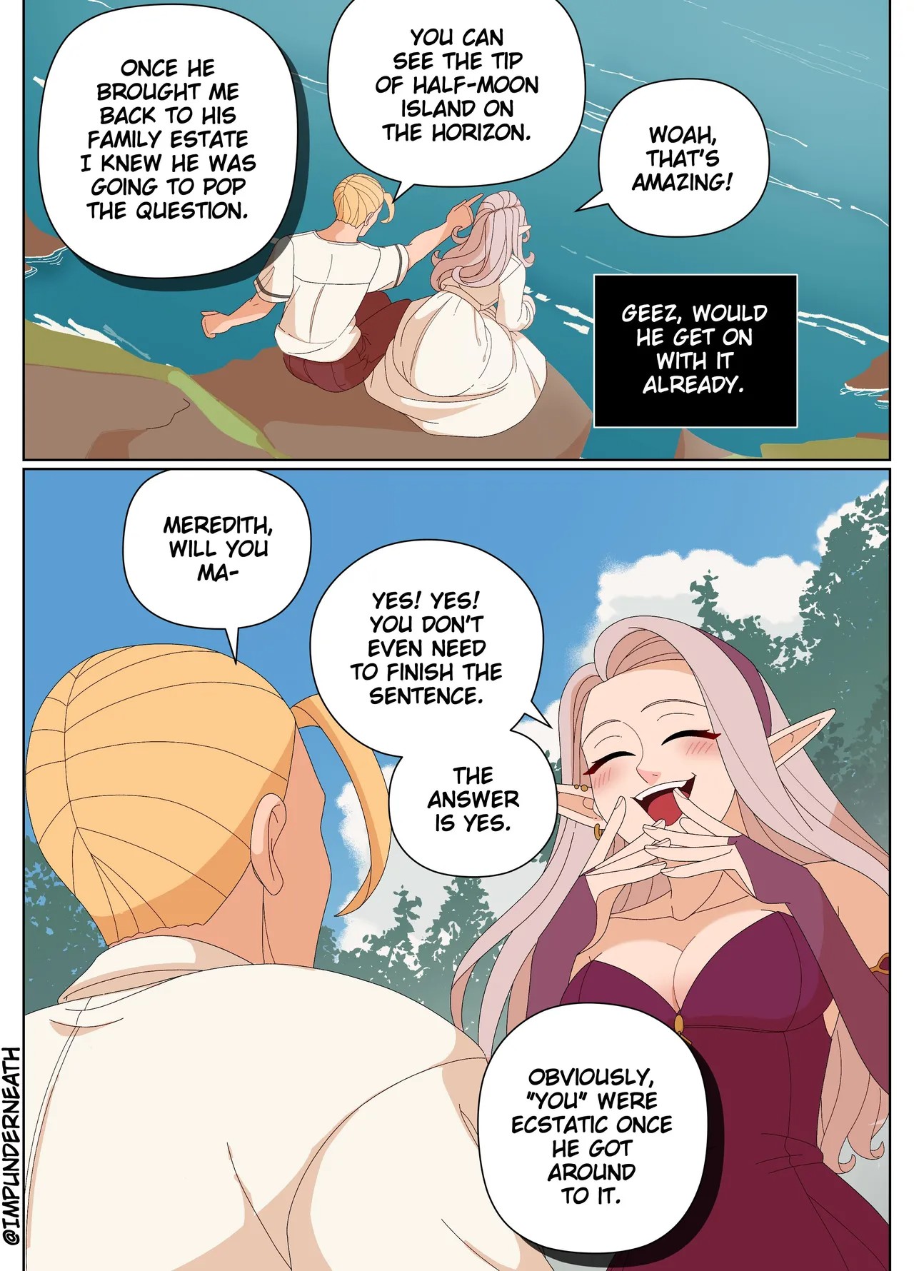 Elf And Criminal Body Swap Porn Comic english 20