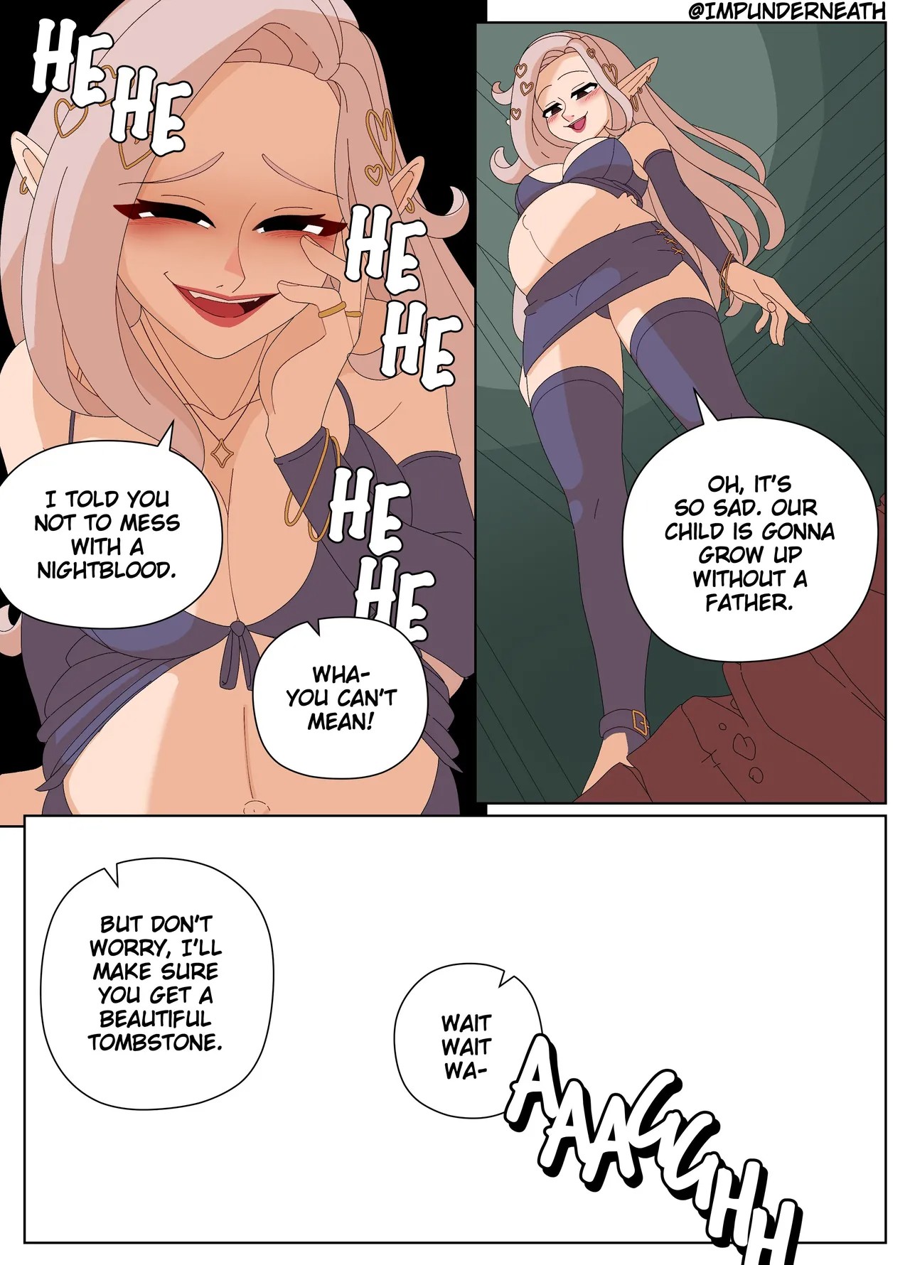 Elf And Criminal Body Swap Porn Comic english 29