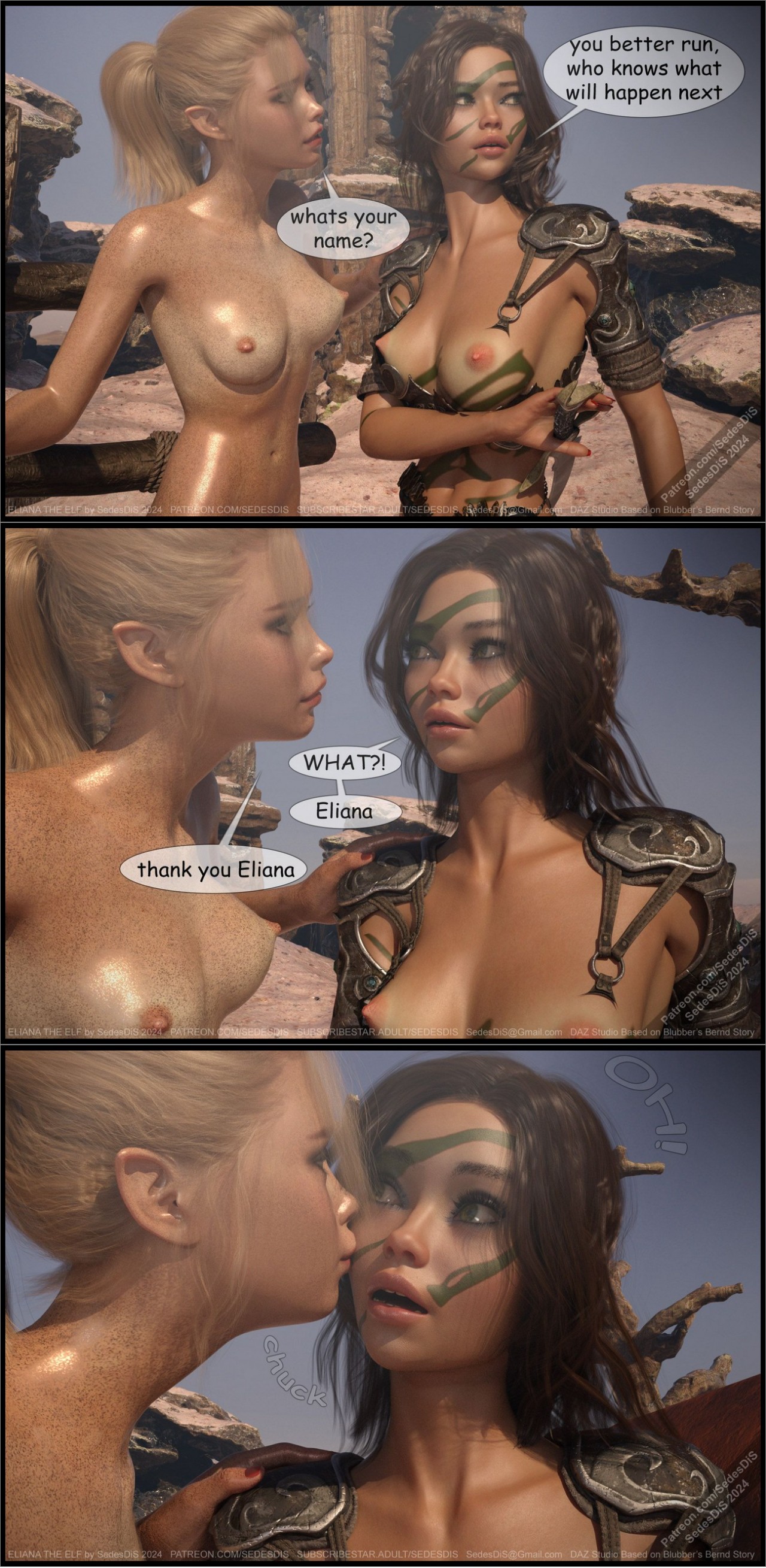 Eliana The Elf Porn Comic english 28