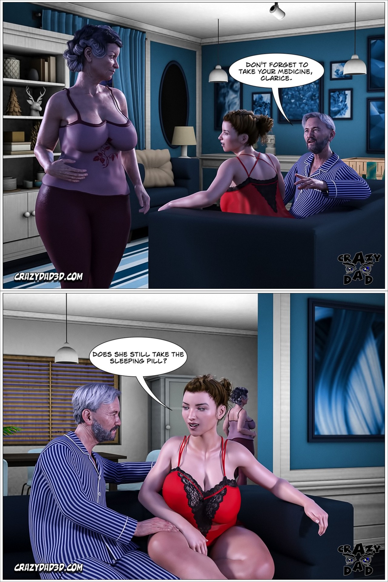 Father-In-Law At Home Part 11 Porn Comic english 11