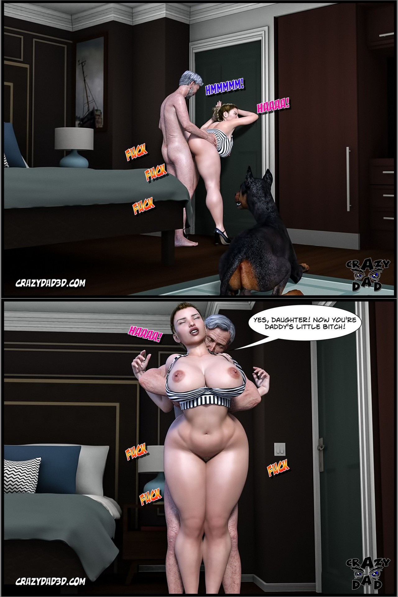 Father-In-Law At Home Part 14 Porn Comic english 08