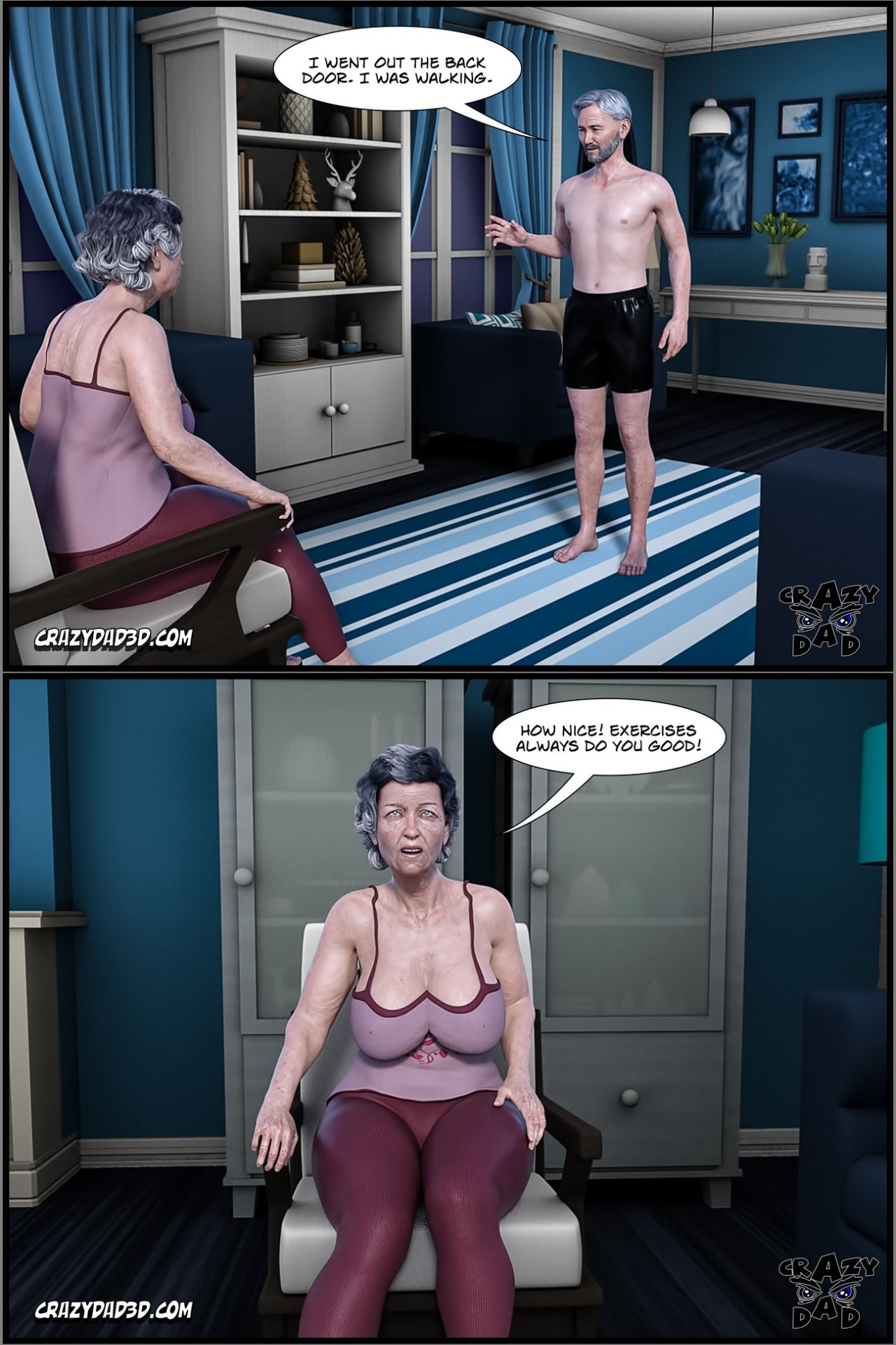 Father-In-Law At Home Part 14 Porn Comic english 12