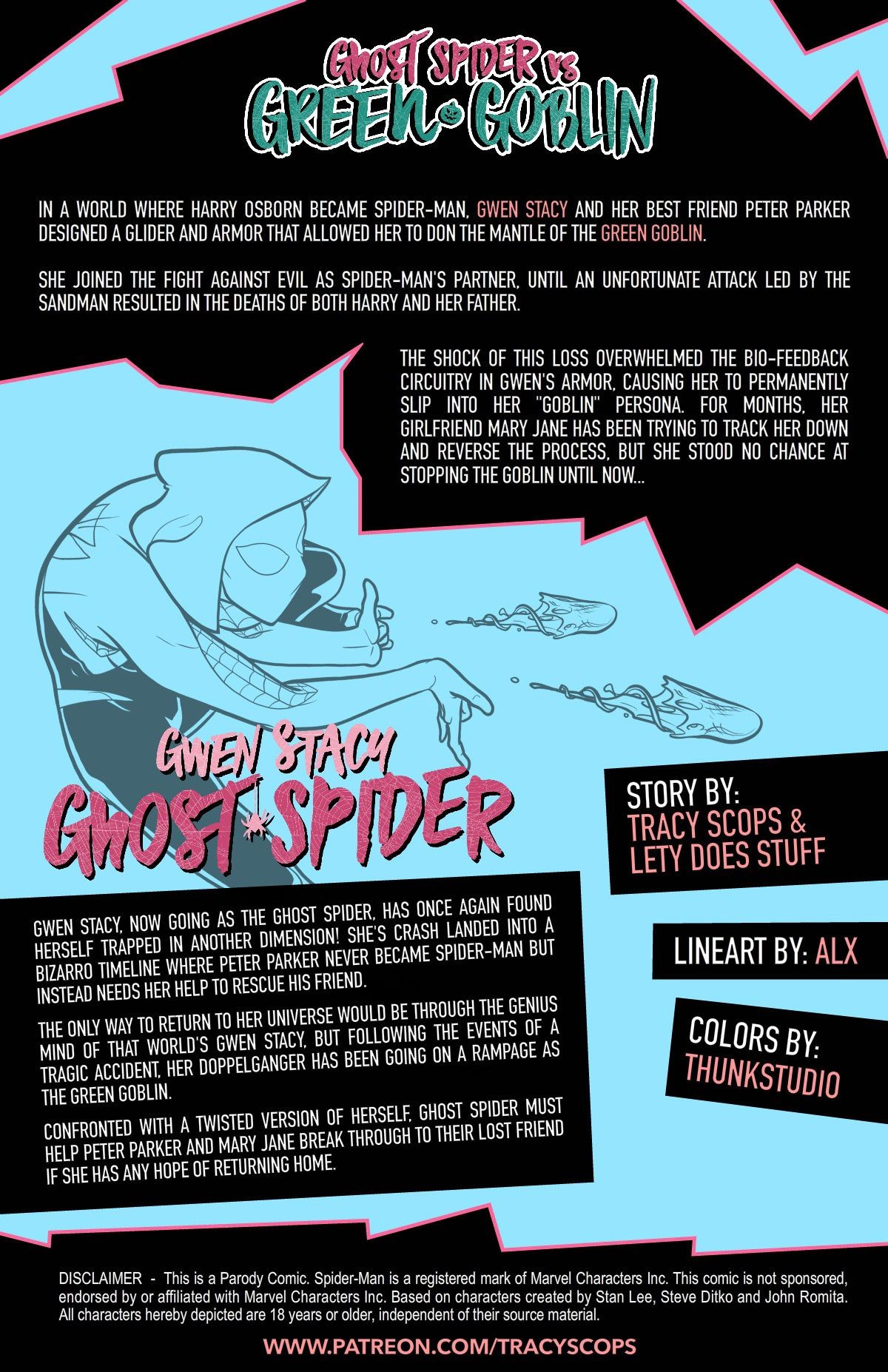 Ghost Spider VS. Green Goblin Porn Comic english 02