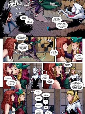 Ghost Spider VS. Green Goblin Porn Comic english 03