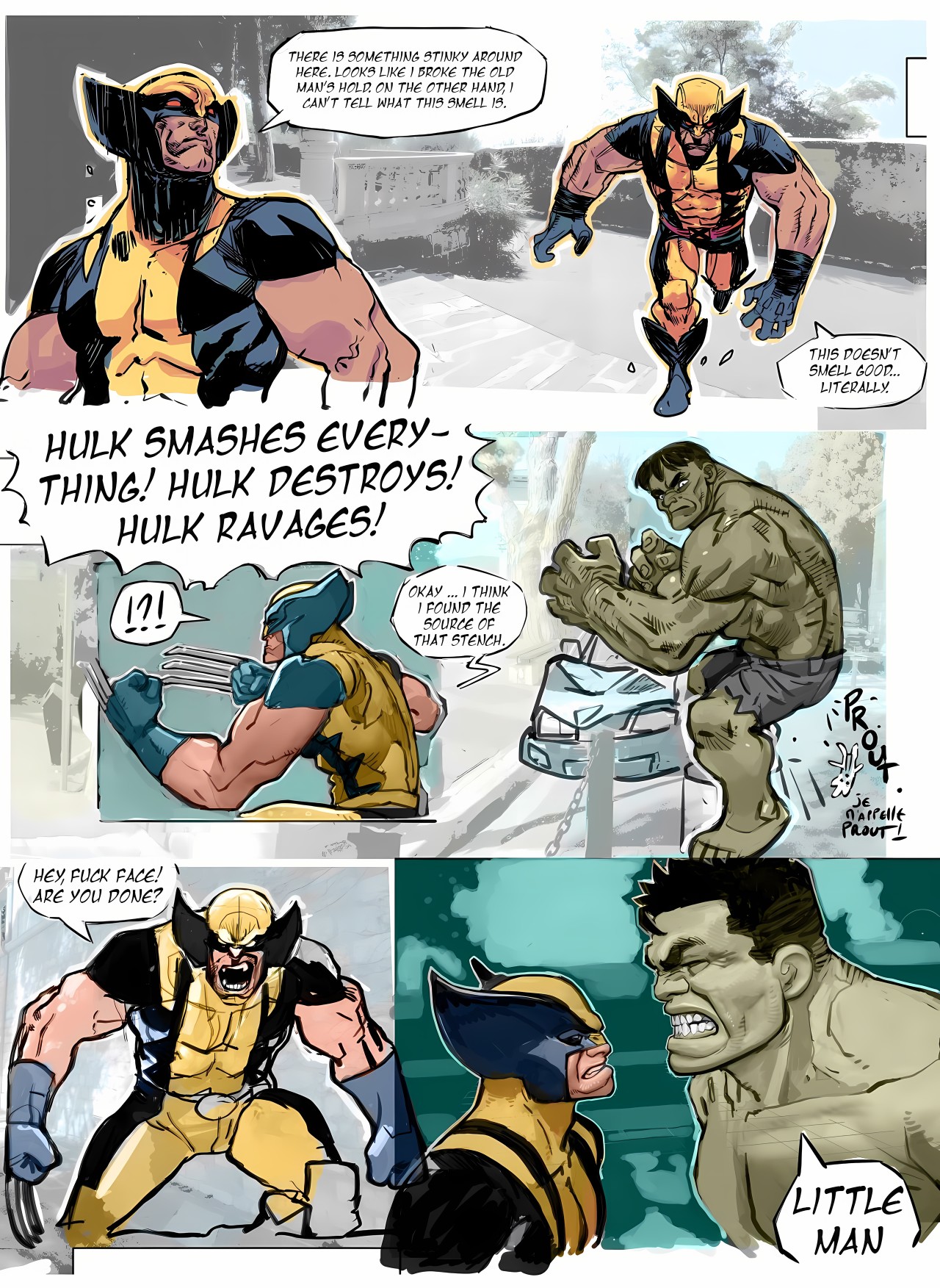 JJFrenchie: Marvel Story Porn Comic english 05