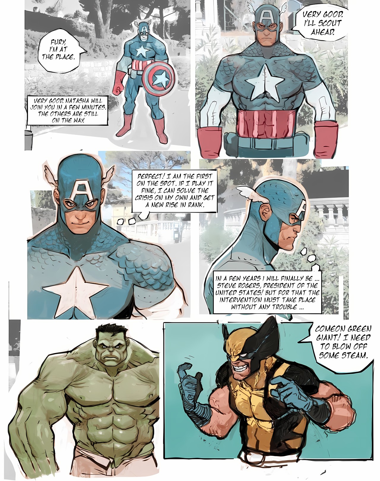 JJFrenchie: Marvel Story Porn Comic english 06