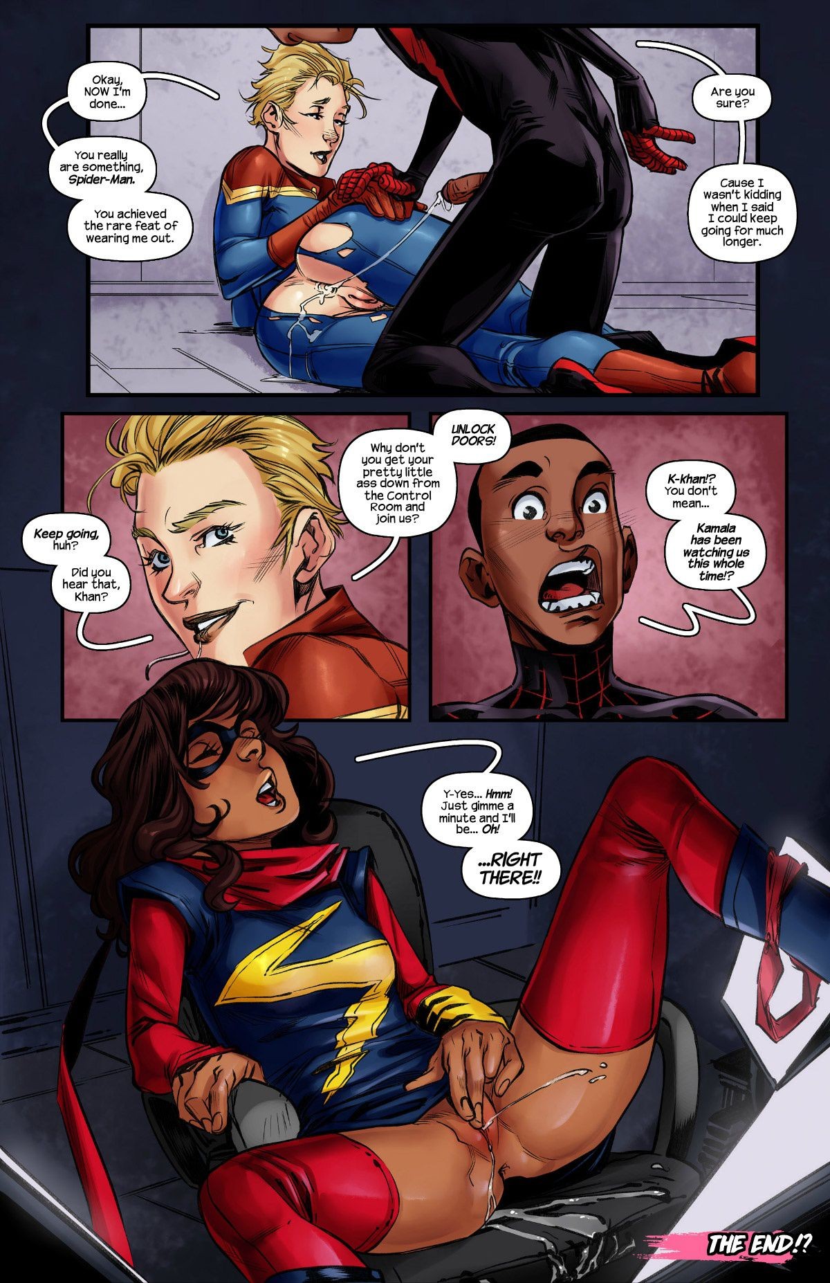 Kamala And Miles Part 2 Porn Comic english 10