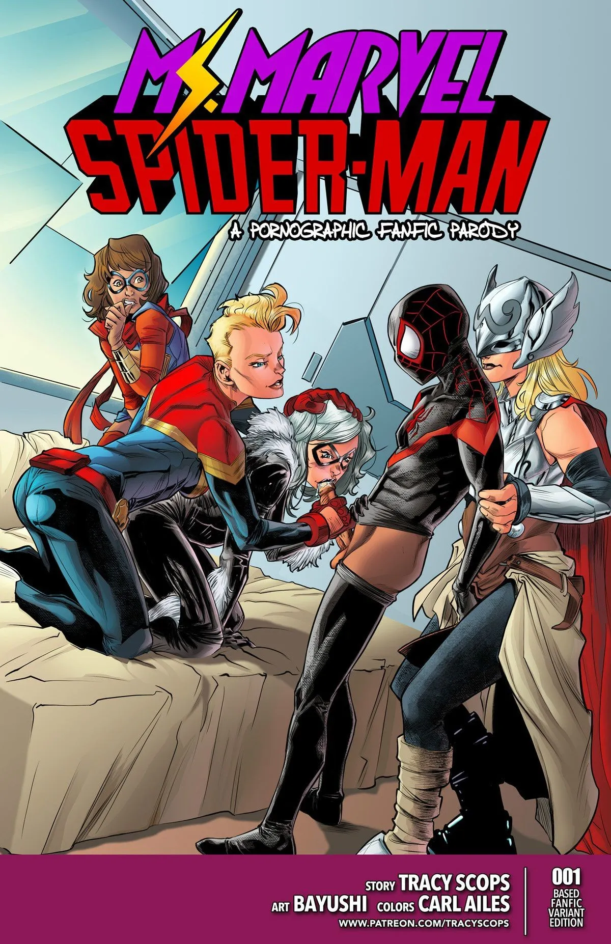 Kamala And Miles (Spider-Man) [Tracy Scops (Bayushi)] - English - Porn Comic