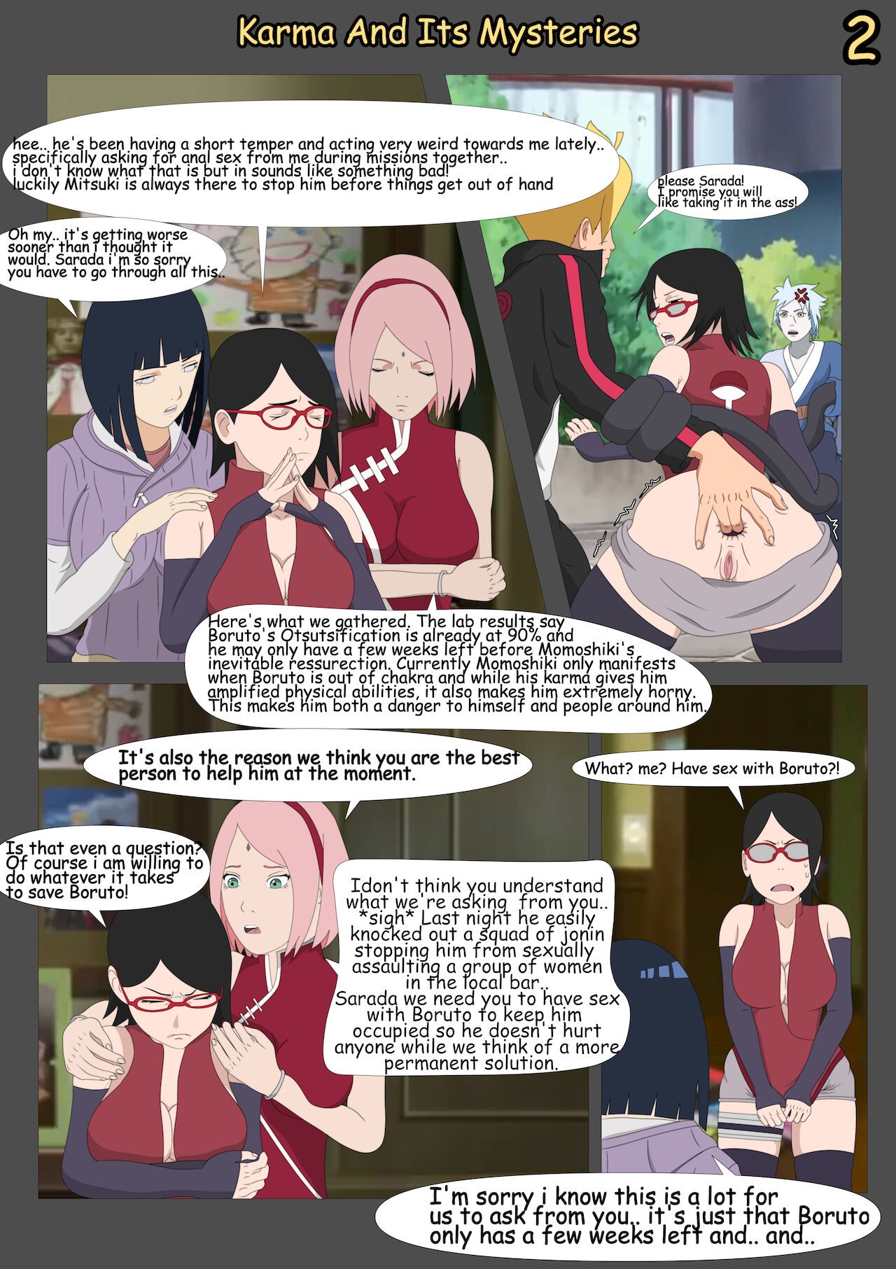 Karma And Its Mysteries Part 1: Manifestation  Porn Comic english 03