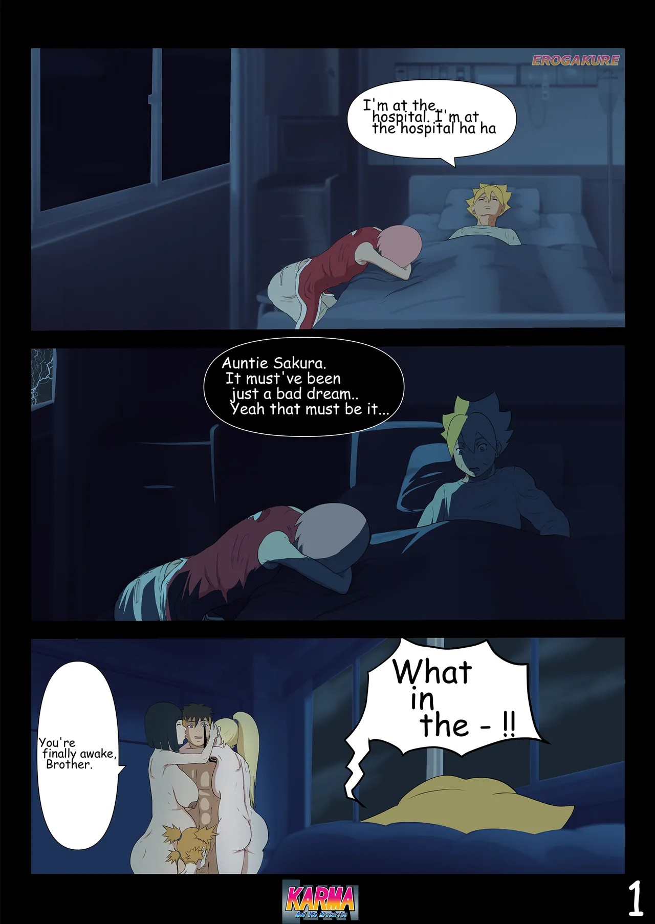Karma And Its Mysteries Part 3: Training Porn Comic english 02