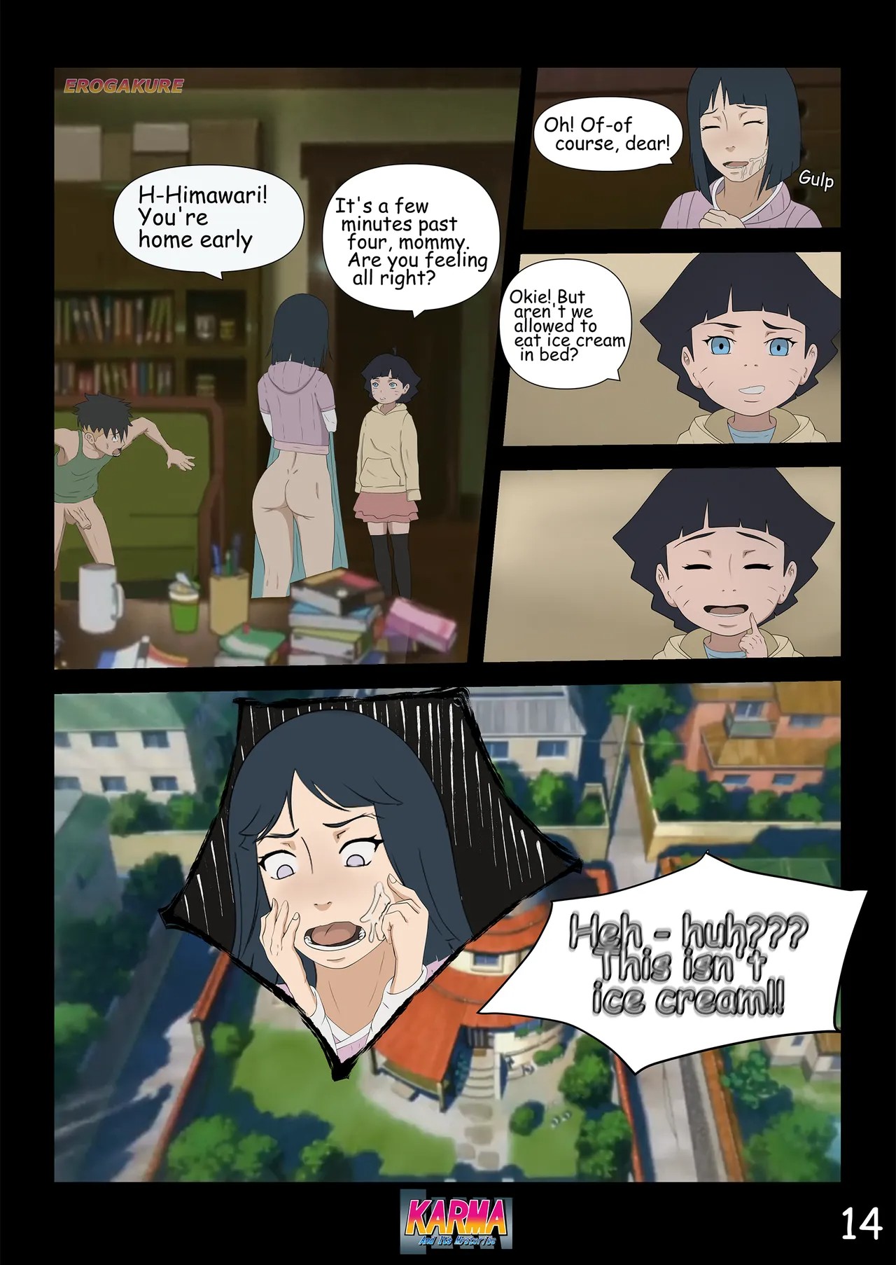 Karma And Its Mysteries Part 3: Training Porn Comic english 15