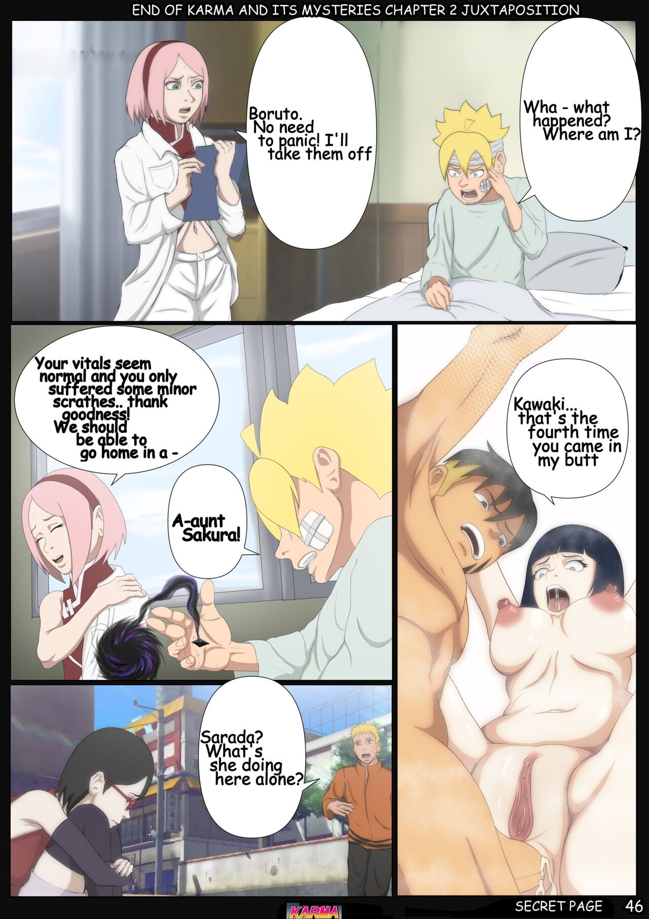 Karma and its Mysteries Porn Comic english 48