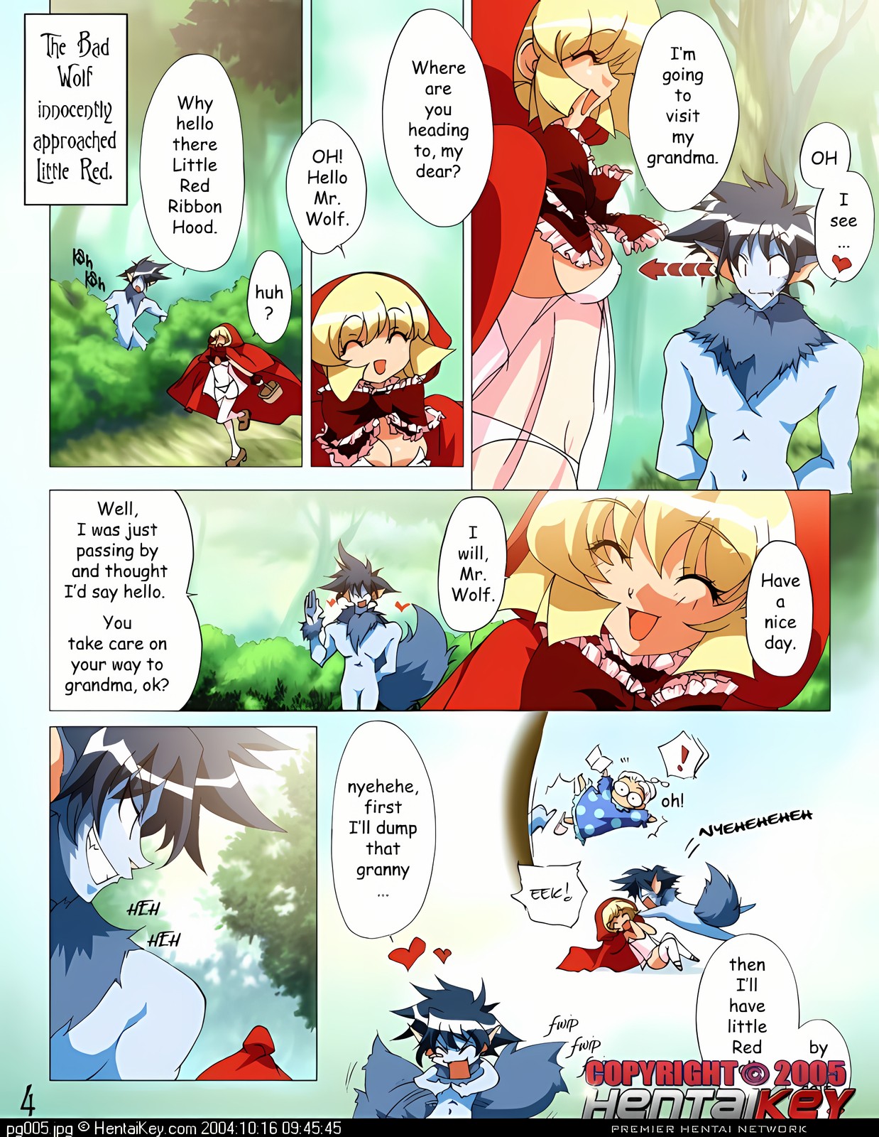 Little Red RibbonHood Porn Comic english 05