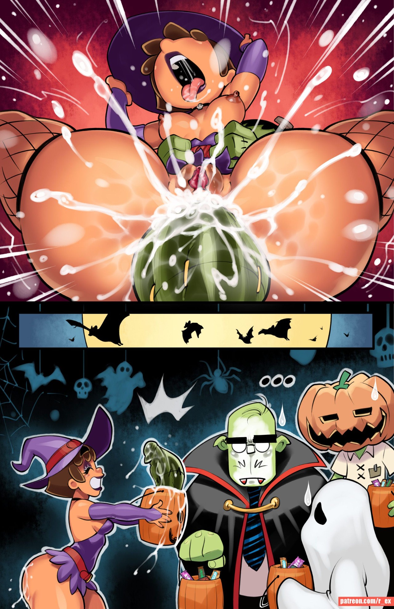 Lora Part 3.5: Halloween Porn Comic english 06