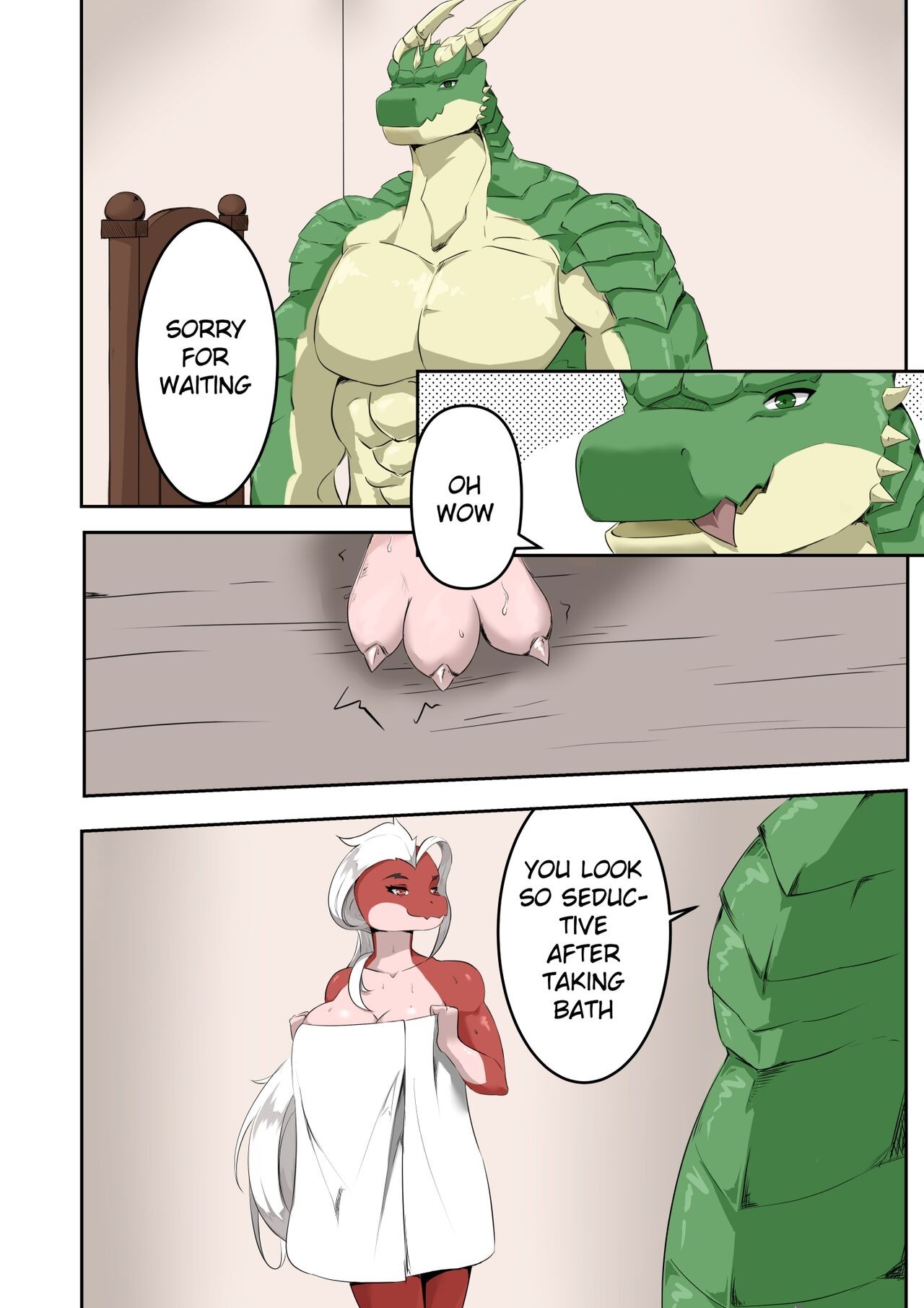 Lust Of Scalie Porn Comic english 04