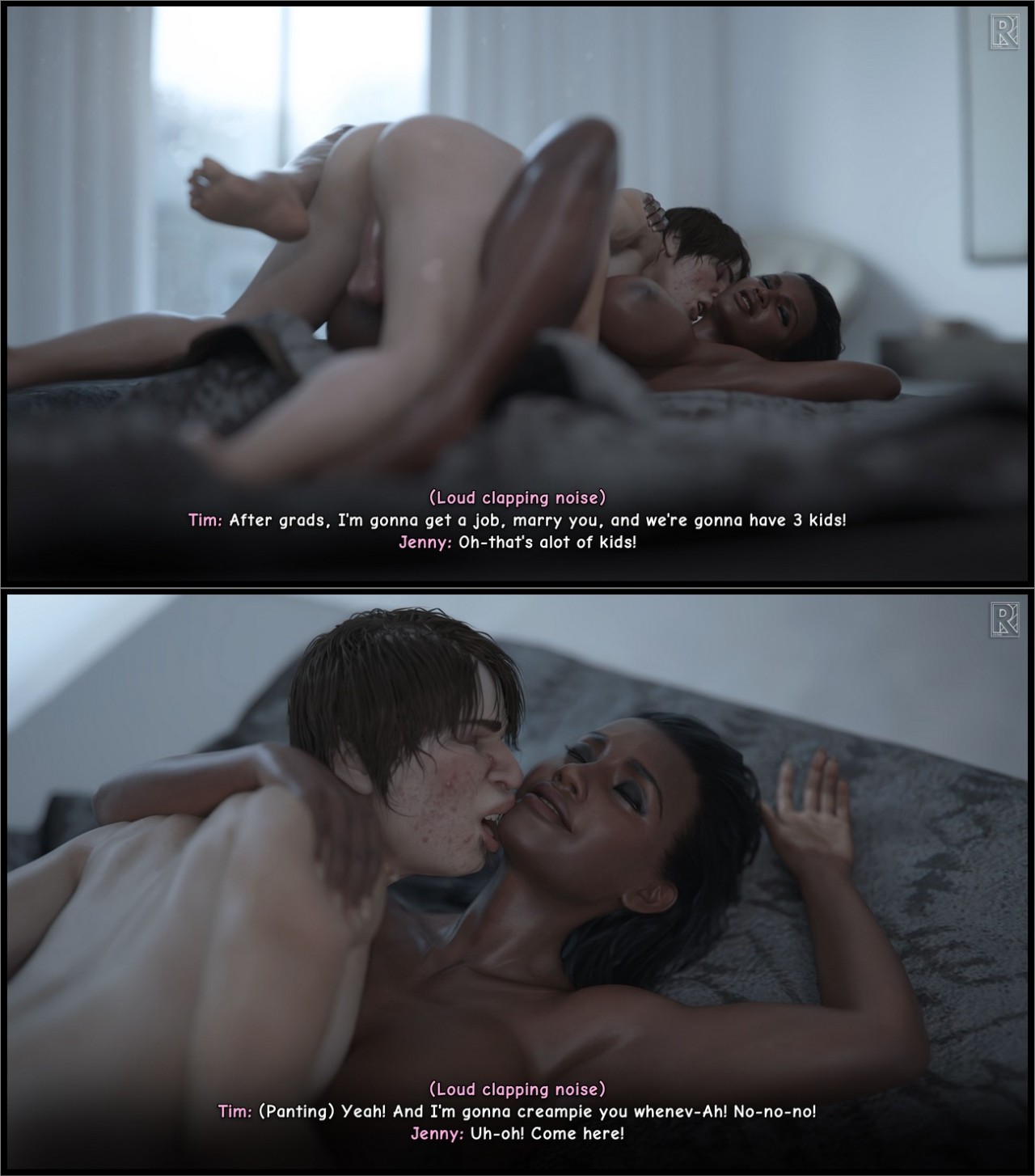 Morning Rain Porn Comic english 22