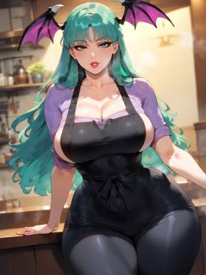 Morrigan Aensland: Baking Bliss Porn Comic english 04