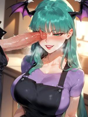 Morrigan Aensland: Baking Bliss Porn Comic english 15