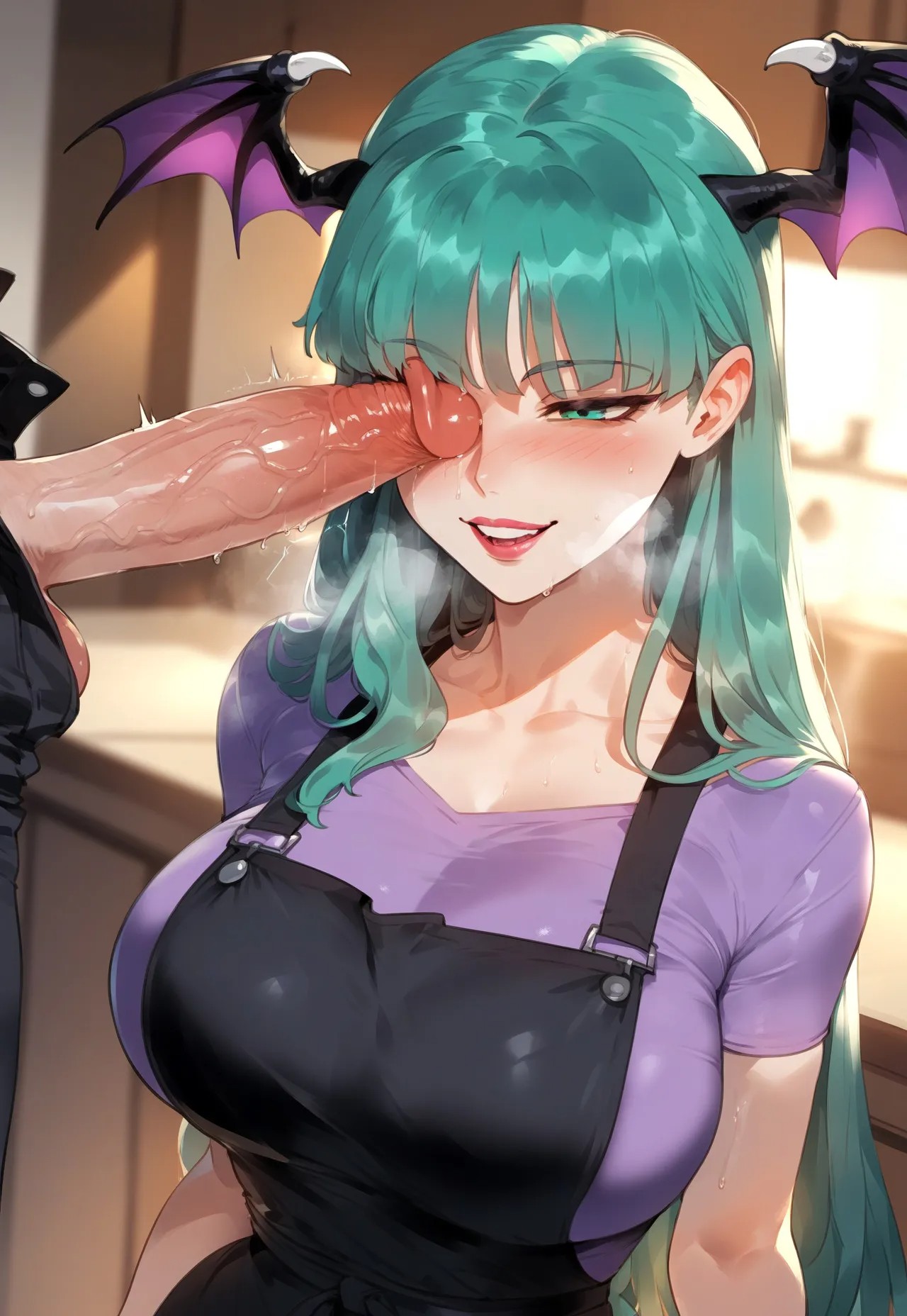 Morrigan Aensland: Baking Bliss Porn Comic english 15