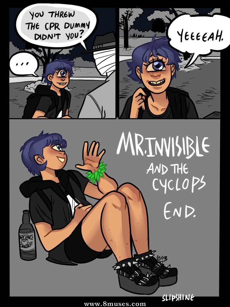 Mr Invisible Side Story: The Cyclops Porn Comic english 11