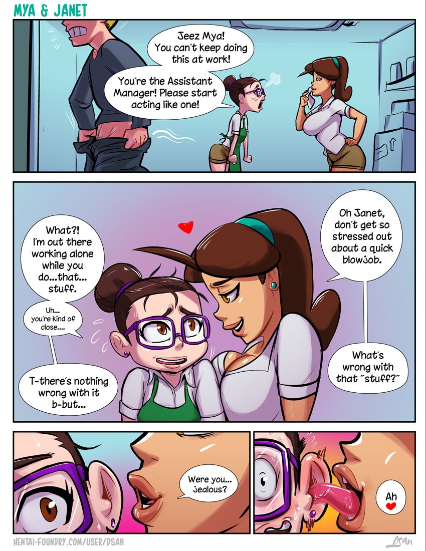 Mya & Janet By Dsan Porn Comic english 03