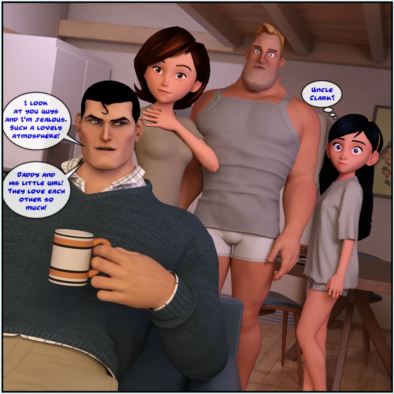 Parr Family Secrets Part 3 Porn Comic english 05