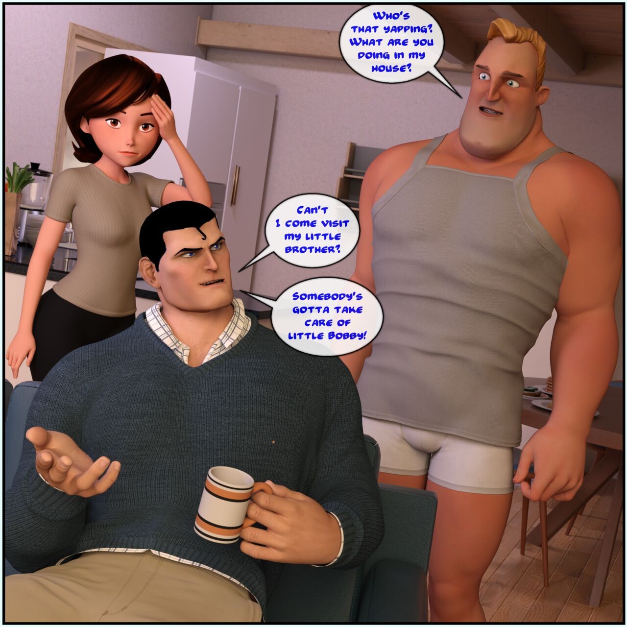 Parr Family Secrets Part 3 Porn Comic english 06