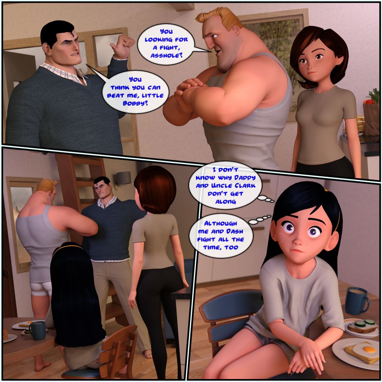 Parr Family Secrets Part 3 Porn Comic english 07