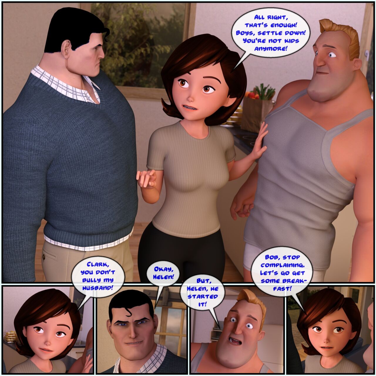 Parr Family Secrets Part 3 Porn Comic english 08