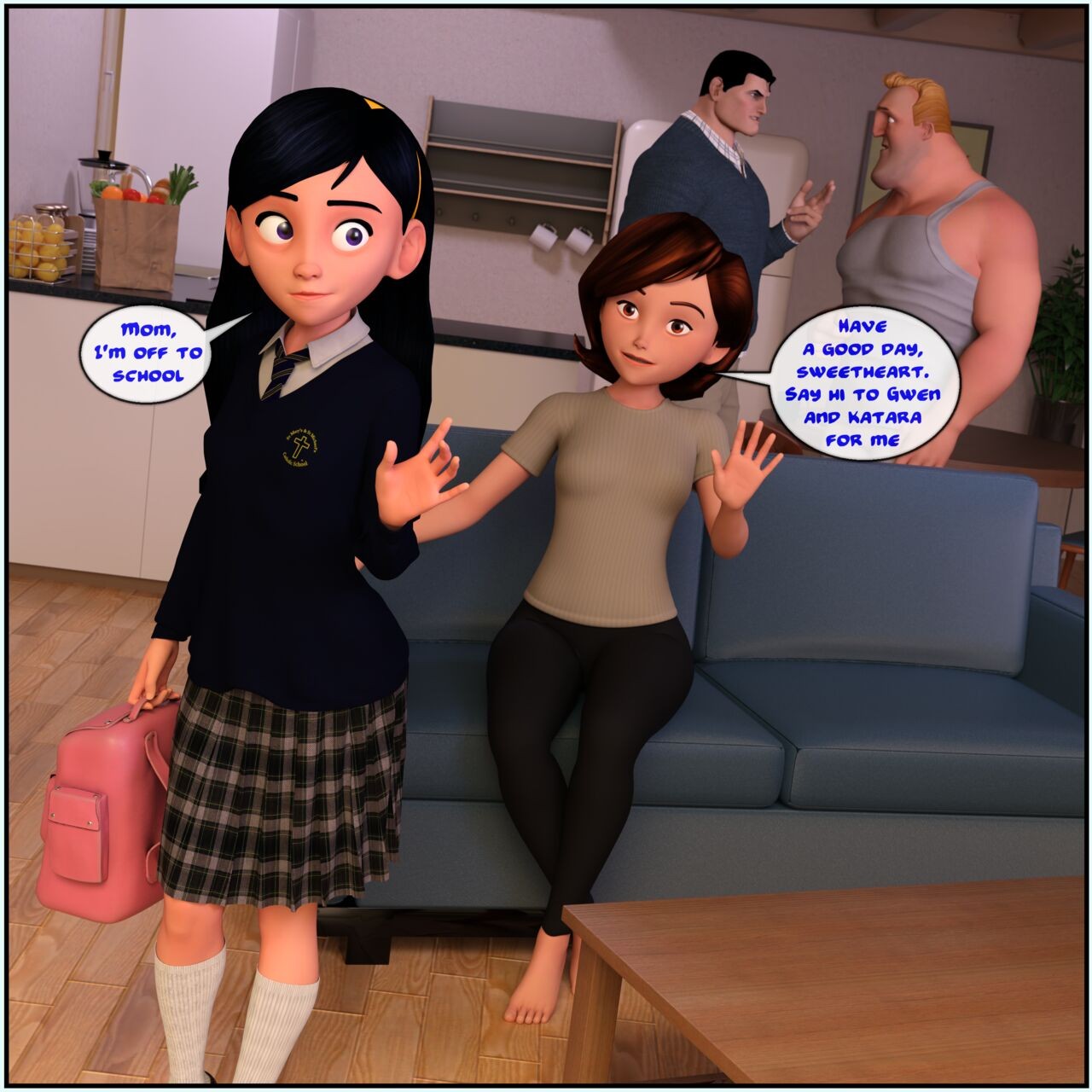 Parr Family Secrets Part 3 Porn Comic english 09