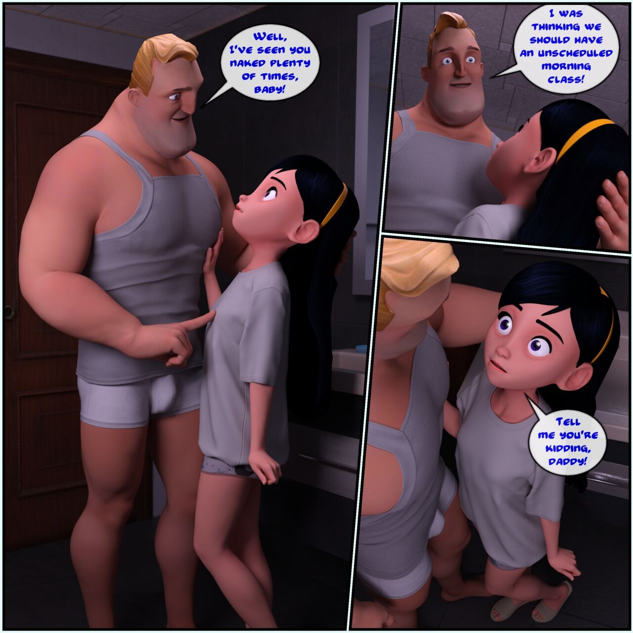 Parr Family Secrets Part 3 Porn Comic english 17