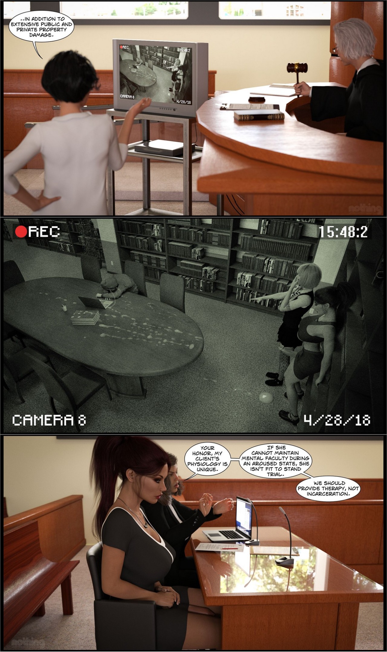 Pent Up By NothingMore3D Porn Comic english 03