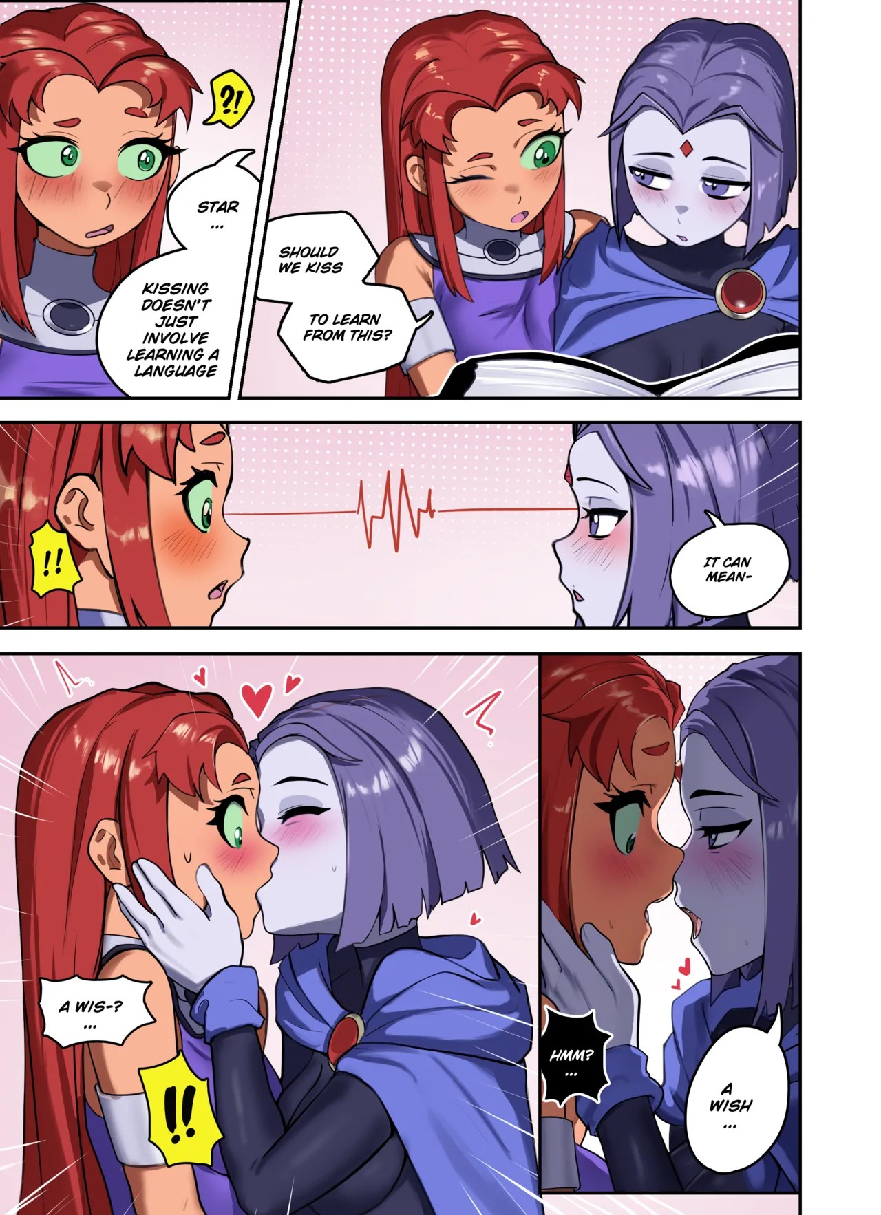 Raven x Starfire By Waligner Porn Comic english 04