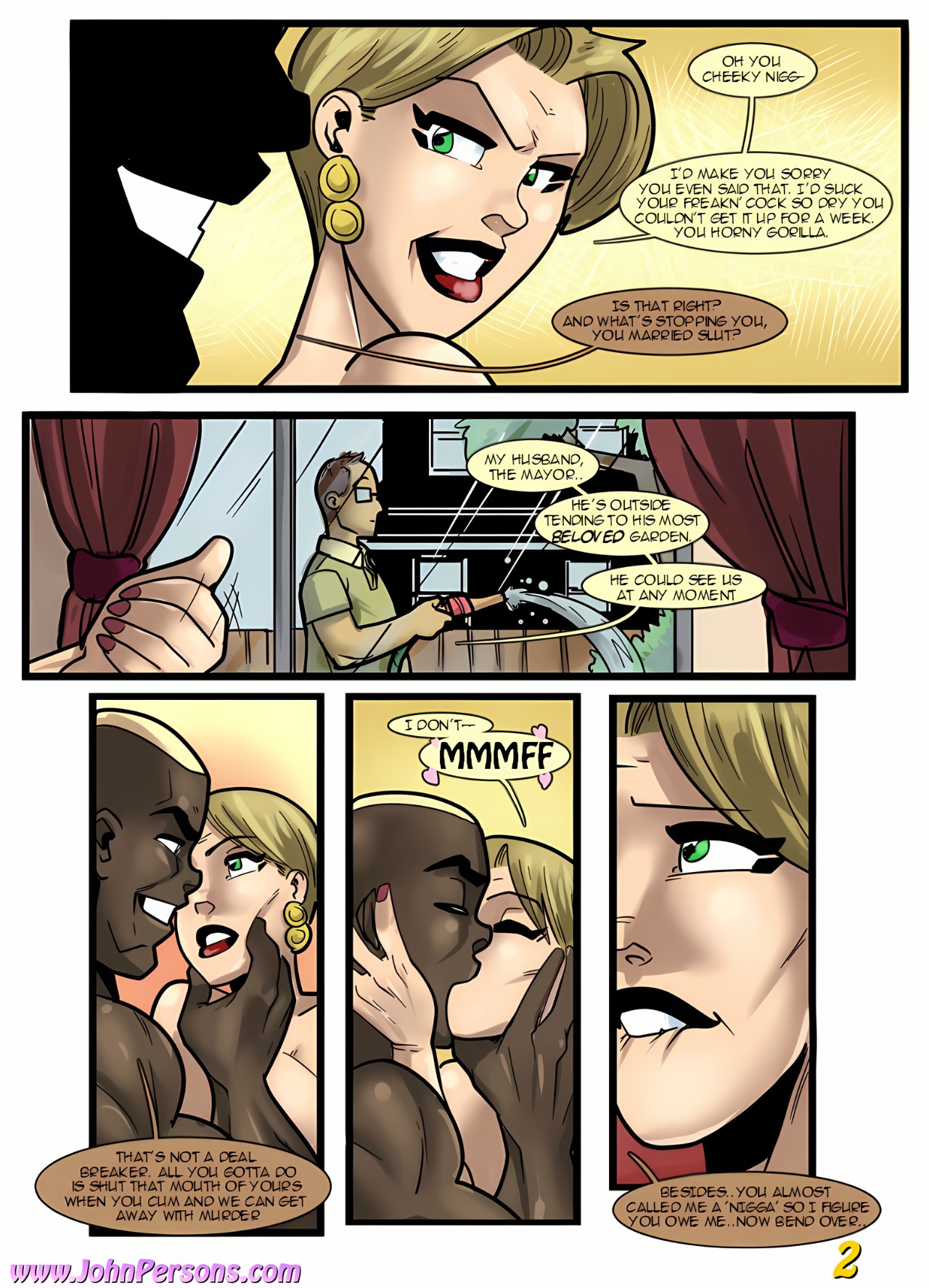 Rhonda's Backdoor Treatment Porn Comic english 02