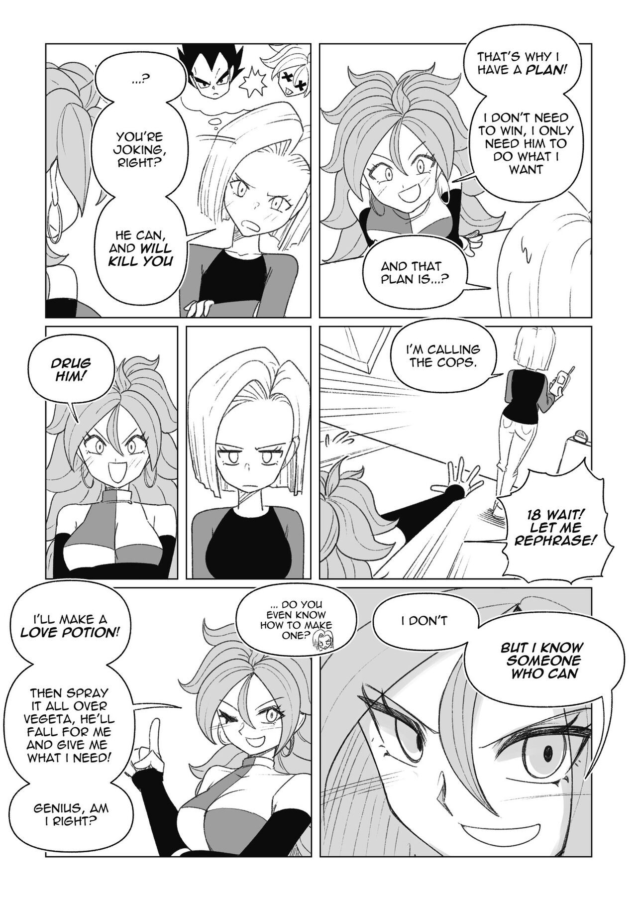 Science With The Z-Warriors!  Porn Comic english 26