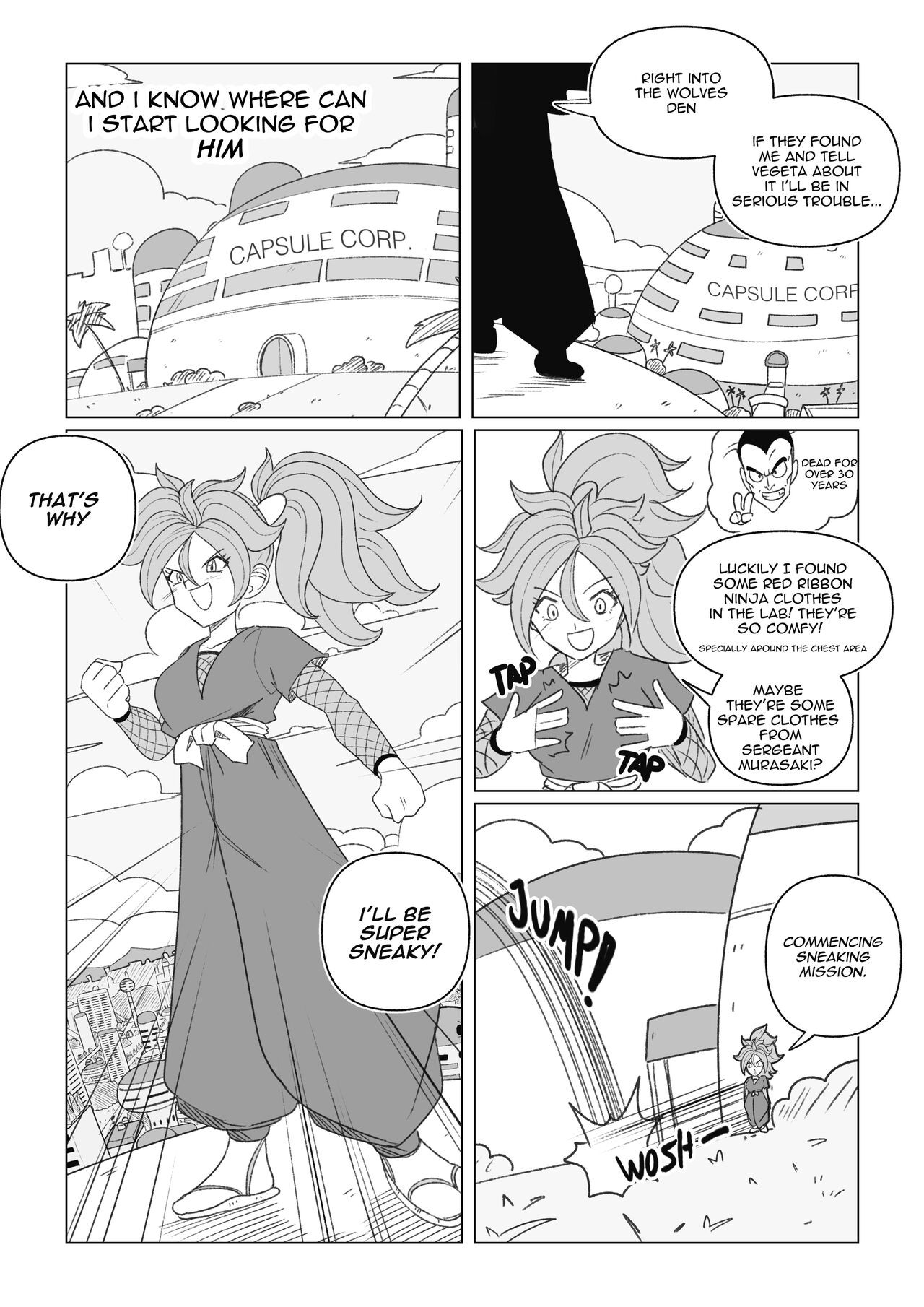 Science With The Z-Warriors!  Porn Comic english 27