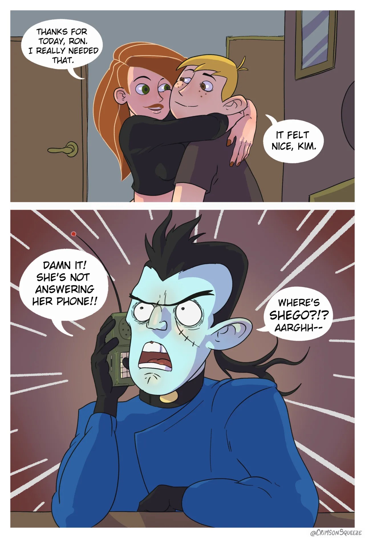 Shego Goes Undercover Porn Comic english 02